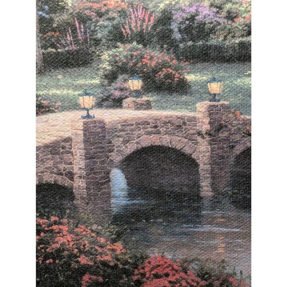 Thomas Kinkade "Beyond Spring Gate" sighned - Picture 14 of 16